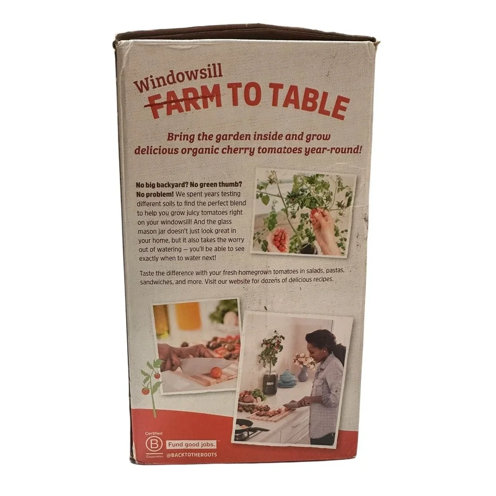 Back to the Roots - Organic Cherry Tomato Grow Complete Kit